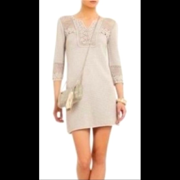 BCBCmaxazria Crochet Dress - Picture 1 of 4